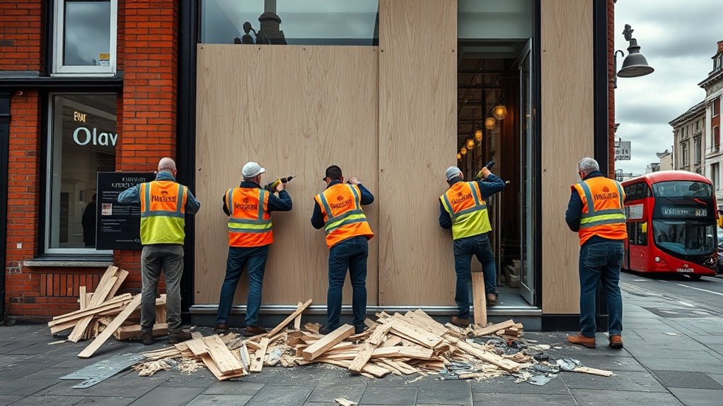 Boarding Up Security Shepherd's Bush