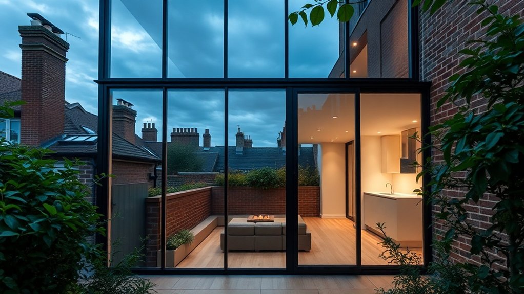 Glass Extension Walls Shepherd's Bush