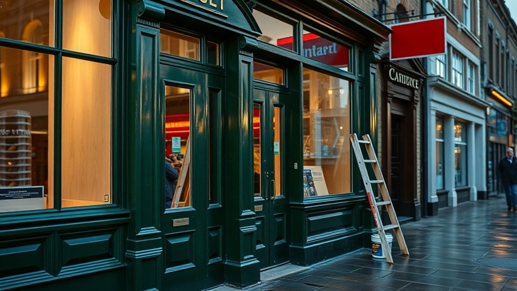 Shop Front Repair Shepherd's Bush